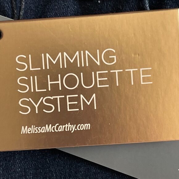 Seven 7 Melissa McCarthy Jeans Womens 20 Blue Pencil Boho Slimming Silhouette - Picture 11 of 16